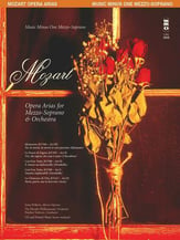 Mozart Opera Arias for Mezzo-Soprano and Orchestra Vocal Solo & Collections sheet music cover